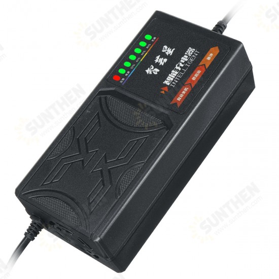 48V 30AH/60V 30AH/72V 30AH 7-Light Electric Vehicle Battery Charger Adapter