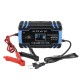 Display Battery Charger 12V 8A/24V 4A Automotive Smart Battery Maintainer for Car Truck Motorcycle Multi-function Repair Car Charger