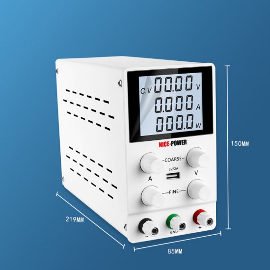 0-60V 0-5A Adjustable Lab Switching Power Supply DC Laboratory Voltage Regulated Bench Precision Digital Display Power Supplies