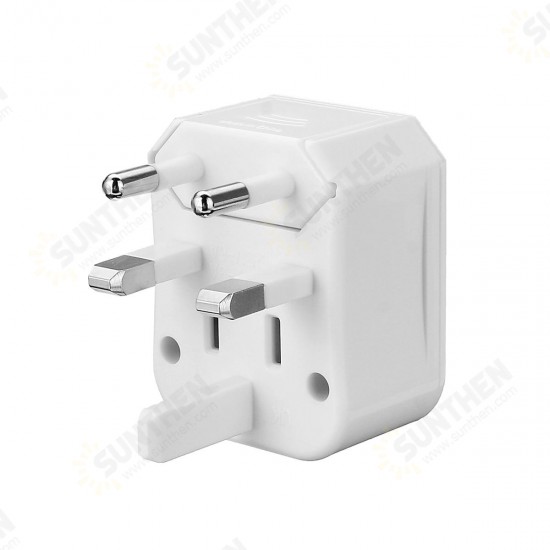 Travel Adapter Universal Power Adapter with 2 USB Ports Wall Charger AC Power Plug