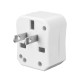 Travel Adapter Universal Power Adapter with 2 USB Ports Wall Charger AC Power Plug