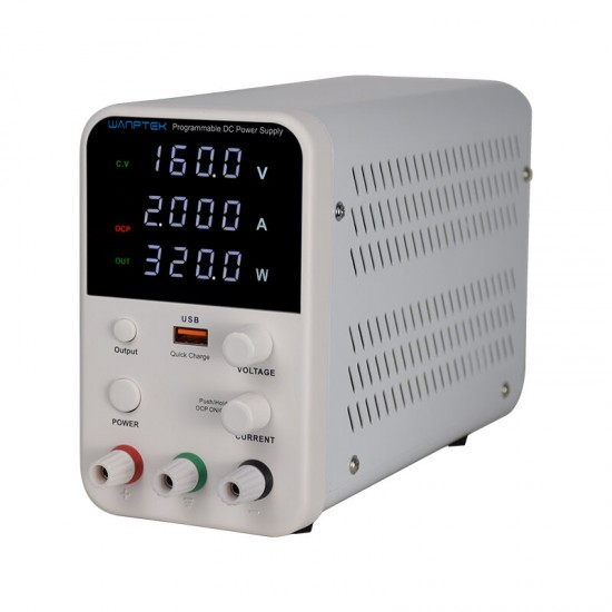 WPS1602B 160V 2A Adjustable DC Power Supply Programmable 4 Digits LED Display Switching Regulated Power Supply