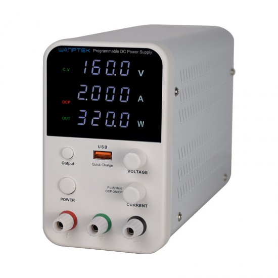 WPS1602B 160V 2A Adjustable DC Power Supply Programmable 4 Digits LED Display Switching Regulated Power Supply