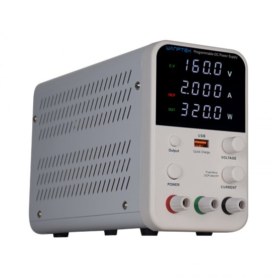 WPS1602B 160V 2A Adjustable DC Power Supply Programmable 4 Digits LED Display Switching Regulated Power Supply