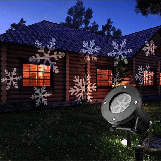 Halloween Projector Lamp Slide Show LED 16 Cards Christmas Outdoor Projection Lamp Multiple Usage Light For Home Garden Decor