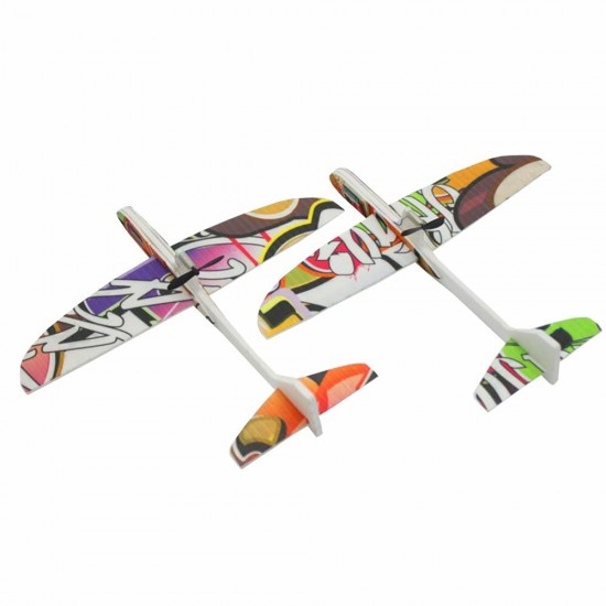 290mm Wingspan PP Material Electric Capacitor Hand Throwing Free-flying Glider DIY Airplane Model