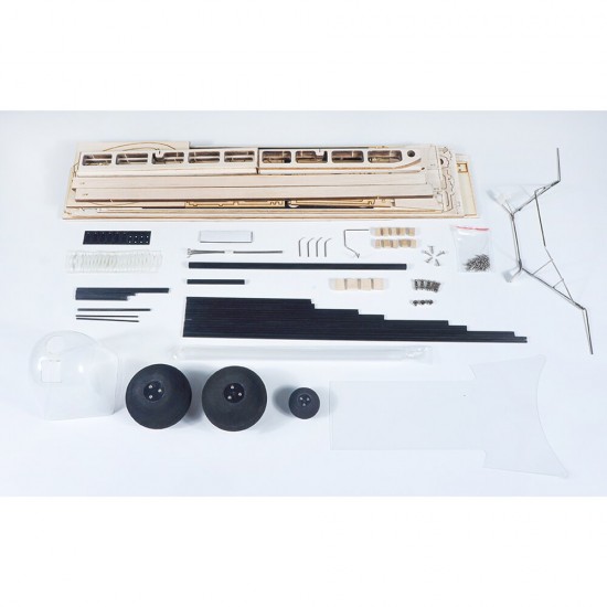 S38 Savage Bobber 1000mm Wingspan Balsa Wood Laser Cut RC Airplane Kit