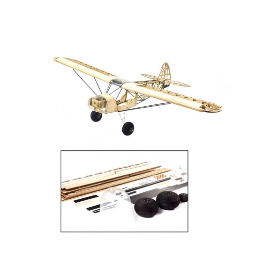 S38 Savage Bobber 1000mm Wingspan Balsa Wood Laser Cut RC Airplane Kit