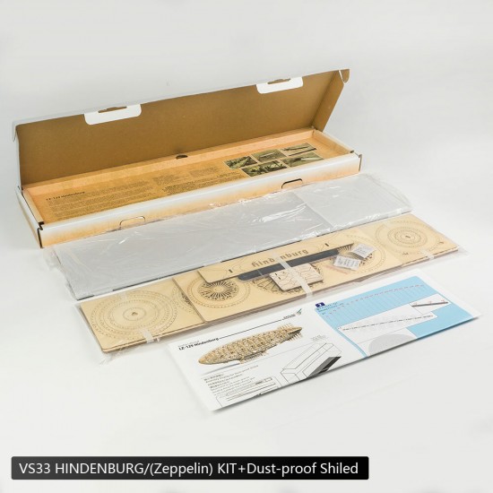 VS3 1:408 HINDENBURG(Zeppelin) Static Model Kit