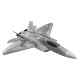 Mini F22 Raptor EPP 260mm Wingspan 2.4G 4CH 6-Axis Gyro RC Airplane Jet Trainer Warbird Fixed Wing RTF One Key Aerobatic for Beginner