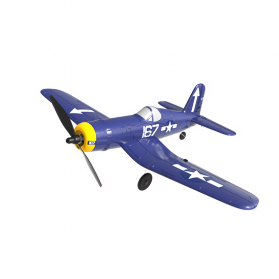 Mini F4U EPP 400mm Wingspan 2.4G 6-Axis Gyro One Key Return Aerobatic Indoor RC Airplane Trainer Fixed Wing RTF for Beginner