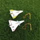 Elastic Rubber Band Powered DIY Airplane Foam Plane Kit Aircraft Model Outdoor Indoor Hobby Toys