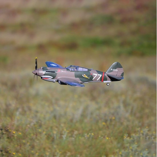 P-40B Flying Tiger 980mm (38.6inch) Wingpspan Warbird EPO RC Airplane PNP