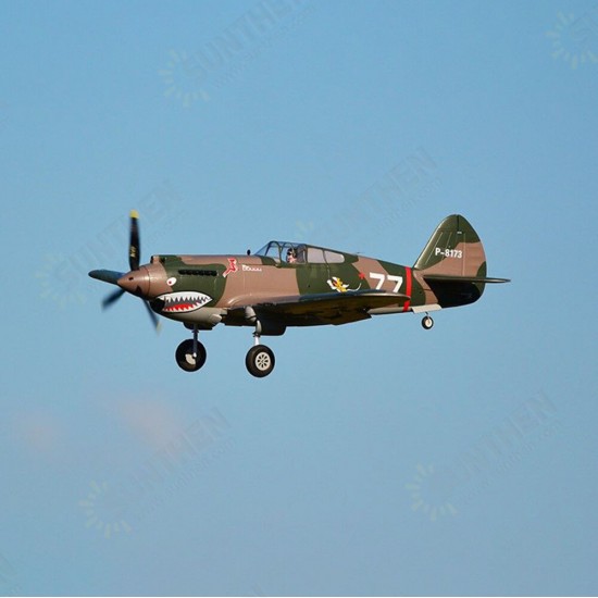 P-40B Flying Tiger 980mm (38.6inch) Wingpspan Warbird EPO RC Airplane PNP