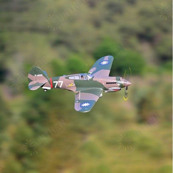 P-40B Flying Tiger 980mm (38.6inch) Wingpspan Warbird EPO RC Airplane PNP