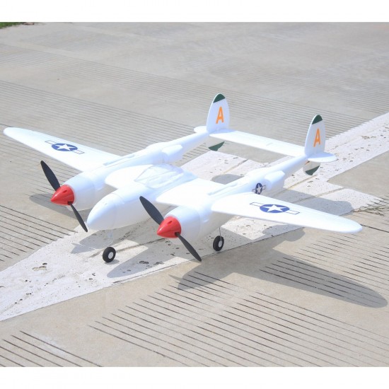 MD P38 1200mm Wingspan EPO RC Airplane Lockheed P-38 Lighting Zoom Aircraft PNP Fixed Wing