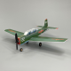 CJ-6 340mmPLA KT Foam Air Force Trainer Aircraft RC Airplane KIT+Motor / KIT+Motor+Servo