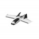 Dart250G 570mm Wingspan Sub-250 grams Sweep Forward Wing AIO EPP FPV RC Airplane PNP/FPV Ready Version