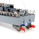 1/115 2.4G EHT-2877 Missile Destroyer RC Boat 4km/h With Two Motor And Light Vehicle Models