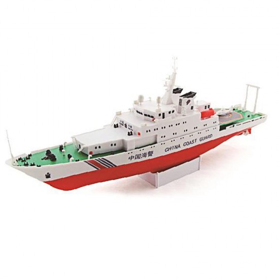 1/250 39cm 2.4G China Sea Patrol 3383 RC Boat 25km/h Double Motor Children Toy Model