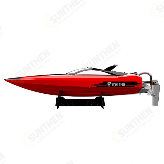 EBT05 RTR 2.4G 4CH 40km/h Brushless High Speed RC Boat Length 57cm Vehicles Models w/ Capsize Water Cooling System Toys