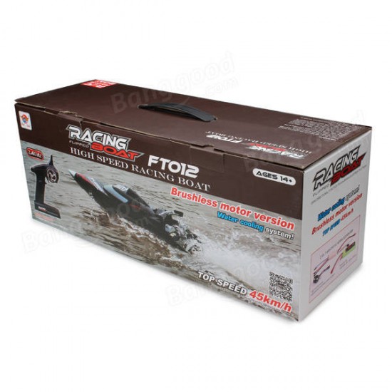 FT012 RTR 2.4G Brushless RC Racing Boat 45km/h Fast Models Toys