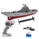 HT 1/275 2878B 76.5cm Military Warship Cruiser Warship Waterproof Boat 2.4G 4CH Wireless RC Boat Vehicle Models