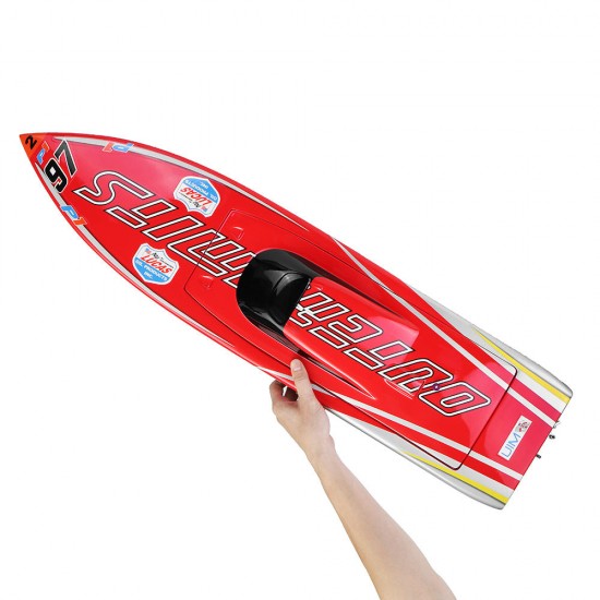 1126 880mm Lucky OCT 2.4G 120A ESC Brushless RC Boat w/ Water Cooling System Without Servo TX Battery