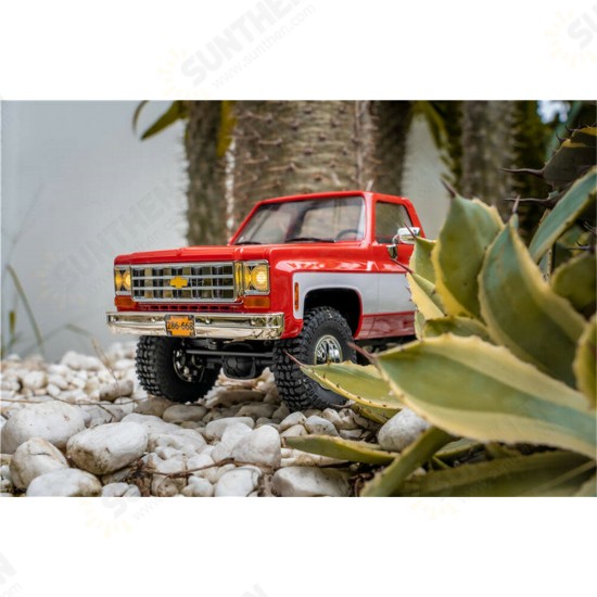 11808 K10 RTR 1/10 2.4G 4WD RC Car LED Light Off-Road Climbing Truck Crawler Vehicles Models Toys