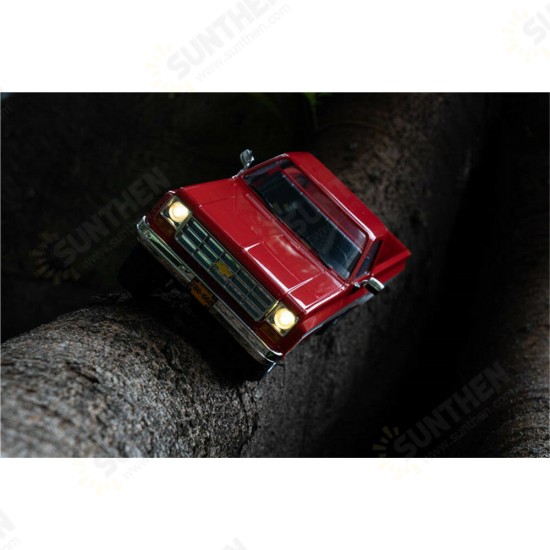 11808 K10 RTR 1/10 2.4G 4WD RC Car LED Light Off-Road Climbing Truck Crawler Vehicles Models Toys