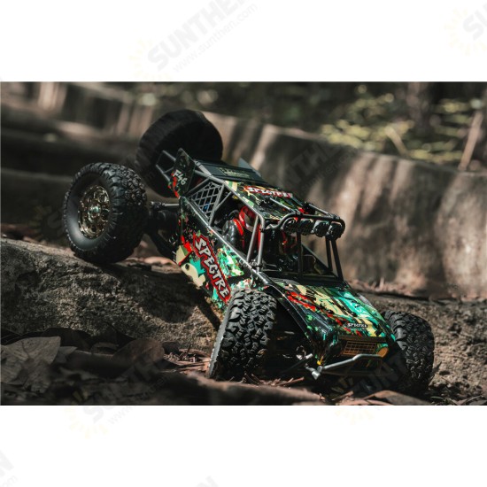 16886 1/14 4WD 2.4G RC Car Off Road Desert Truck Brushed Vehicle Models Full Proportional Control