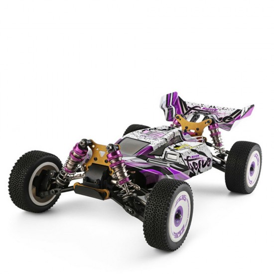 124019 RTR Two/Three Upgraded 2600mAh Battery 2.4G 4WD 60km/h Metal Chassis RC Car Vehicles Models Toys