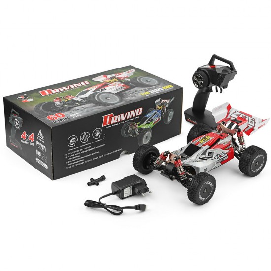 144001 1/14 2.4G 4WD High Speed Racing RC Car Vehicle Models 60km/h