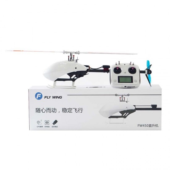 FW450 V2 6CH FBL 3D Flying GPS Altitude Hold One-key Return RC Helicopter RTF With H1 Flight Control System