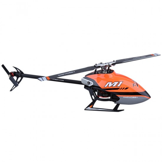 M1 290mm 6CH 3D Flybarless Dual Brushless Direct-Drive Motor RC Helicopter BNF with Adjustable Flight Controller Compatible with S-FHSS