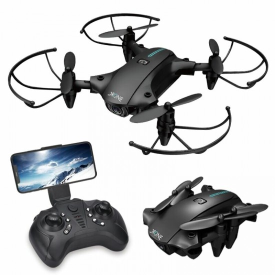 H2 Mini Drone WIFI FPV With 4K HD Camera 15mins Flight Time Air Pressure Altitude Hold Foldable RC Drone Quadcopter RTF