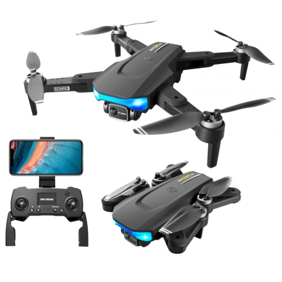 LS-38 5G WIFI 1KM FPV GPS with 6K Dual EIS Camera Servo Gimbal 28mins Flight Time Brushless Foldable RC Drone Quadcopter RTF