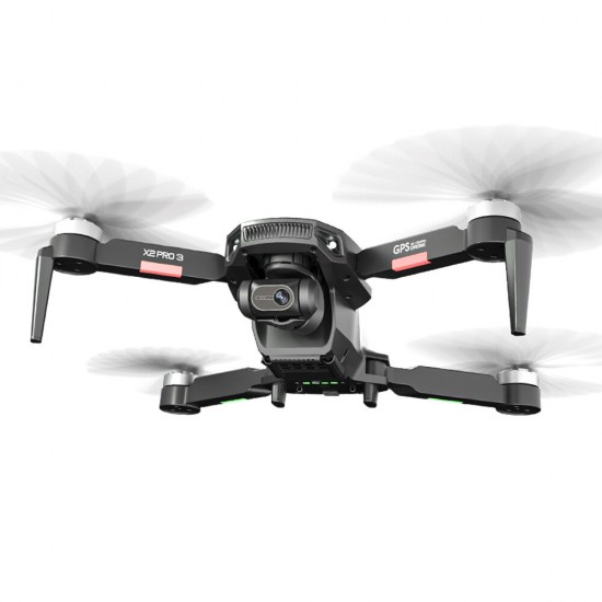 X2-PRO3 5G WiFi 1.2KM FPV with 3-axis Mechanical Gimbal 4K Dual Camera 20mins Flight Time GPS Foldable RC Quadcopter RTF