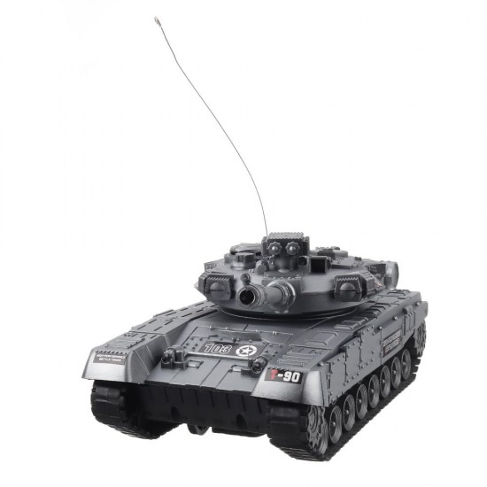 XJ13 4CH 2.4G RC Tank Car Vehicle With Music Light Children Toy