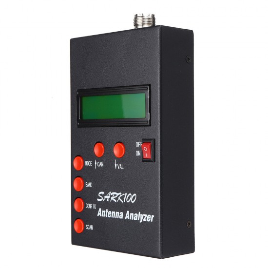 SARK100 1-60 Mhz HF ANT SWR Antenna Analyzer Meter for Ham Radio