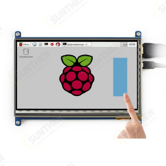 7 Inch HD Capacitive Touch Screen TFT Display LCD For Raspberry Pi B/B+/Pi2