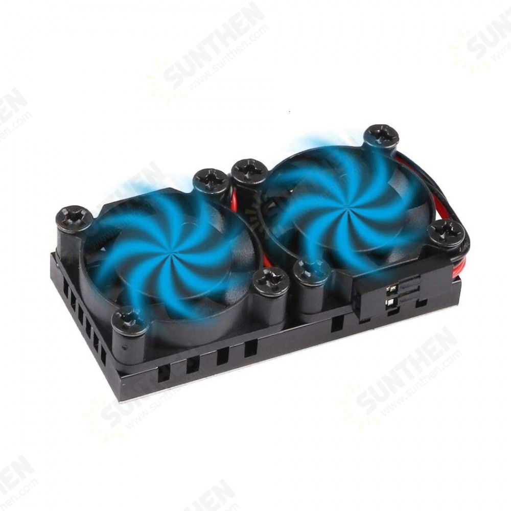 Raspberry Pi 4 Model B Dual Fan With Heat Sink Ultimate Double Cooling ...