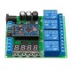 4 Channel For Pro Mini Expansion Board Diy Multi-Function Delay Relay PLC Power Timing Device