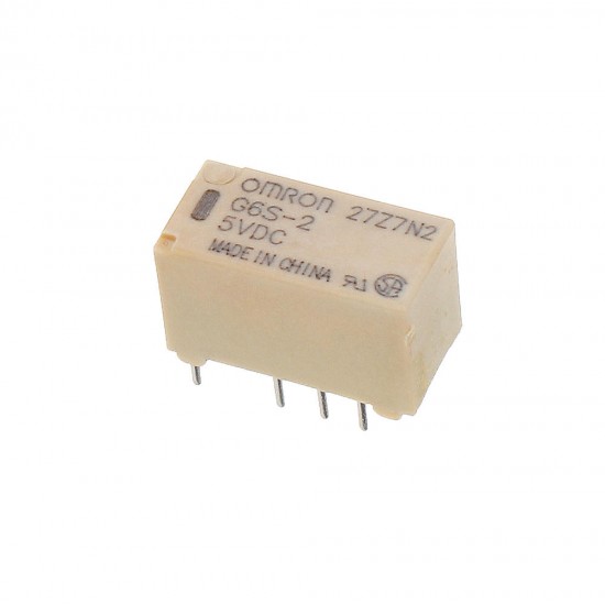 5Pcs G6S-2 5VDC 12VDC 24VDC Relay Module 2A 250VAC/DC220V 8PIN