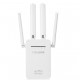 Network Repeater Wifi Extender Four Antenna Aignal Amplifier 300M Router Extender Wifi Repeater Wireless Internet EU/AU/US/UK Plug Home