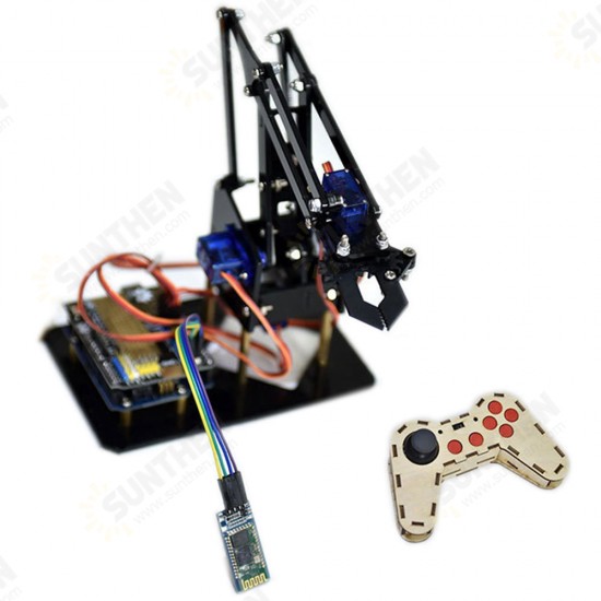 DIY Smart RC Robot Arm Acrylic Educational Kit With Servos