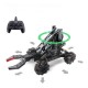 JK01 2.4G 14CH Memory Program 4WD DIY Assembly Mecha Clamp Manipliator Mecanum Wheel 360° Rotating Suspension Adjustment Omnidirectional Movement Remote Control Car