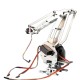 DIY 6DOF Aluminum Robot Arm 6 Axis Rotating Mechanical Robot Arm Kit With 5 Servos