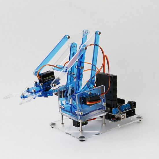 DIY 4DOF Smart RC Robot Arm Kit With 9g Servo