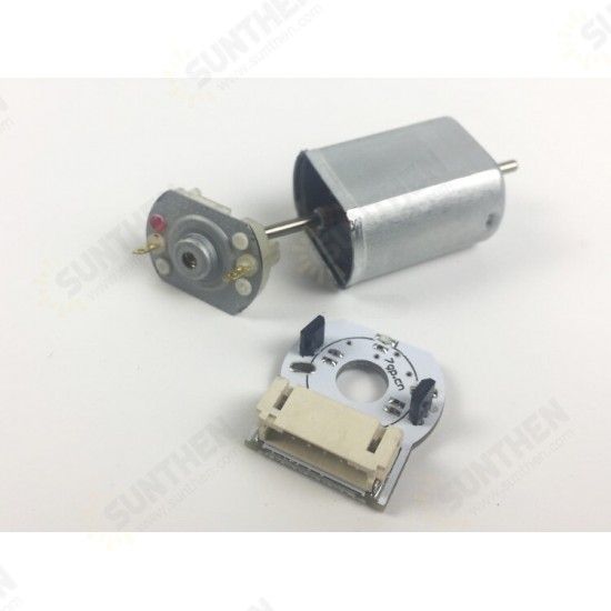 TT DC Gear Reduced Motor with Encoder for Smart Car Mecanum Wheel